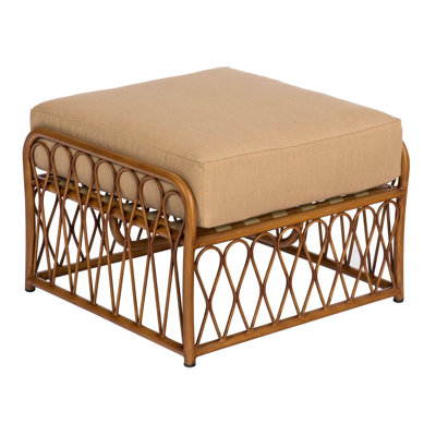 Cane Outdoor Ottoman