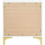 Table de chevet avec 2 tiroirs pour la chambre à coucher - Espace de rangement spacieux, design, joints dans les tiroirs, grand espace de rangement, style,-840541447