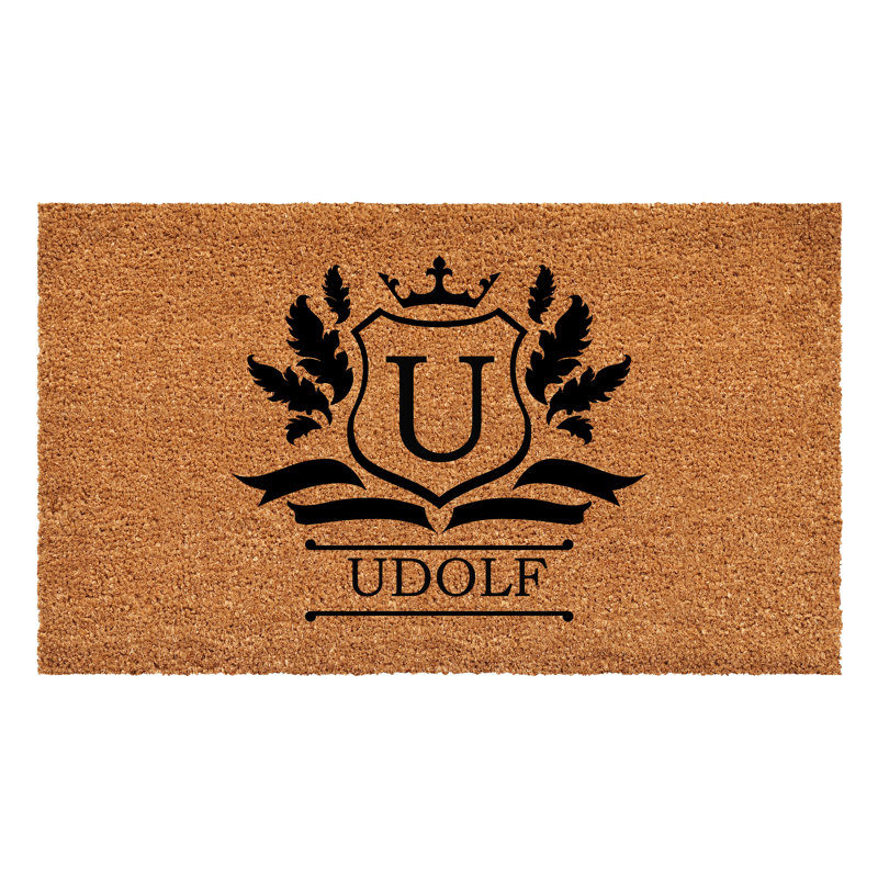 Tapis de porte intérieur antidérapant Honbice Calloway Mills Imperial, L 17 po x L 29 po, U