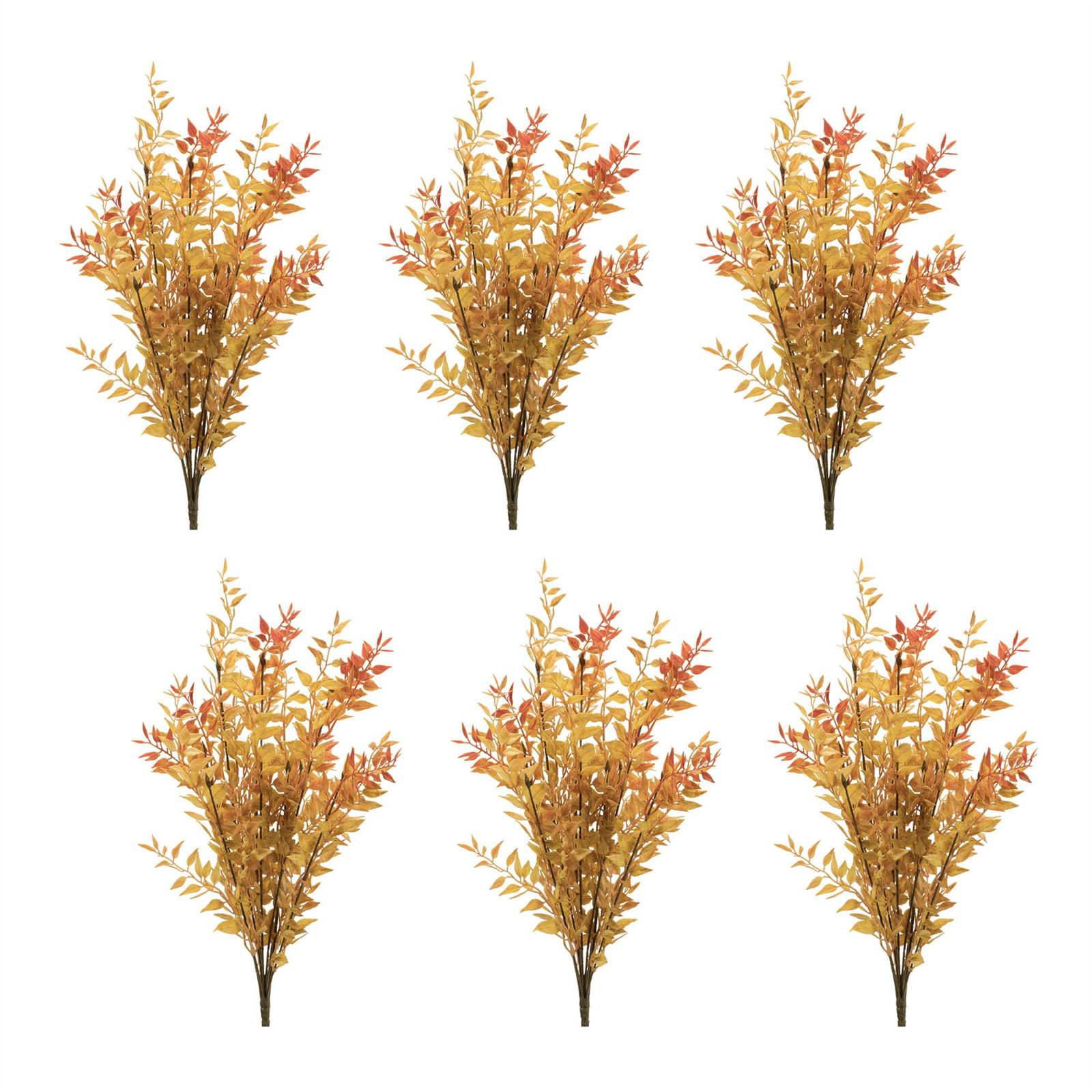 Fall Foliage Bush (Set of 6)