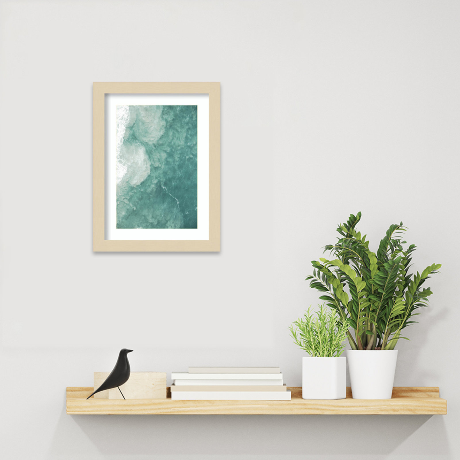 Daisey "Oceano" Print by Shot by Clint, Brown, 13" H x 10" W