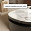 Table basse ovale avec tiroirs Modern Simplicity-1970027290