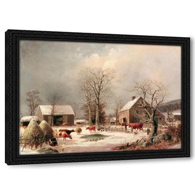 Farmyard in Winter