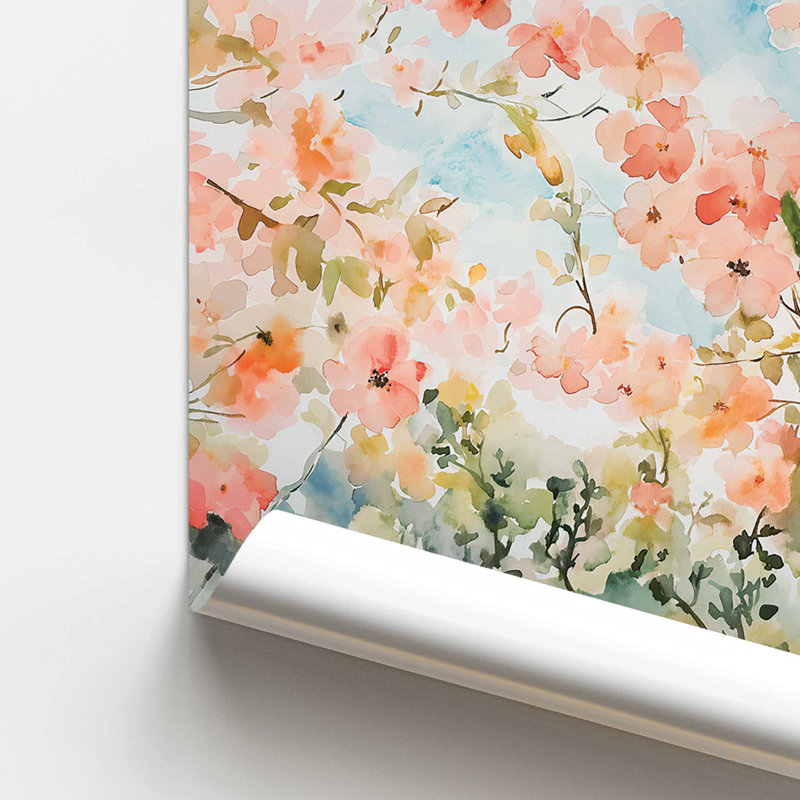 Blossoms in Spring Light III Rolled Print, 10" H x 8" W