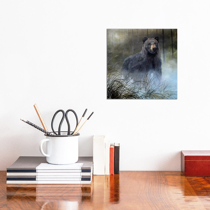 Misty Wild III by B. Lynnsy - Wrapped Canvas Gallery-Wrapped Canvas Giclée, 30.48 cm H x 30.48 cm W