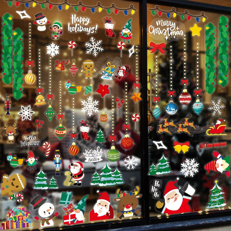 Décorations de Noël pour fenêtre