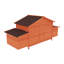 Poulailler en bois 123 po