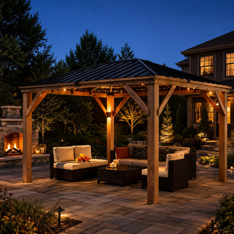 10 pi. L 12 pi. D Gazebo 