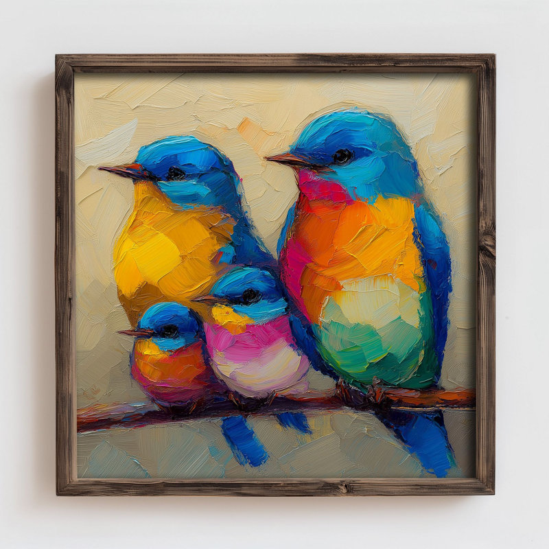 Peinture décorative en panneau de fibres à densité moyenne, 27.56" H x 27.56" W