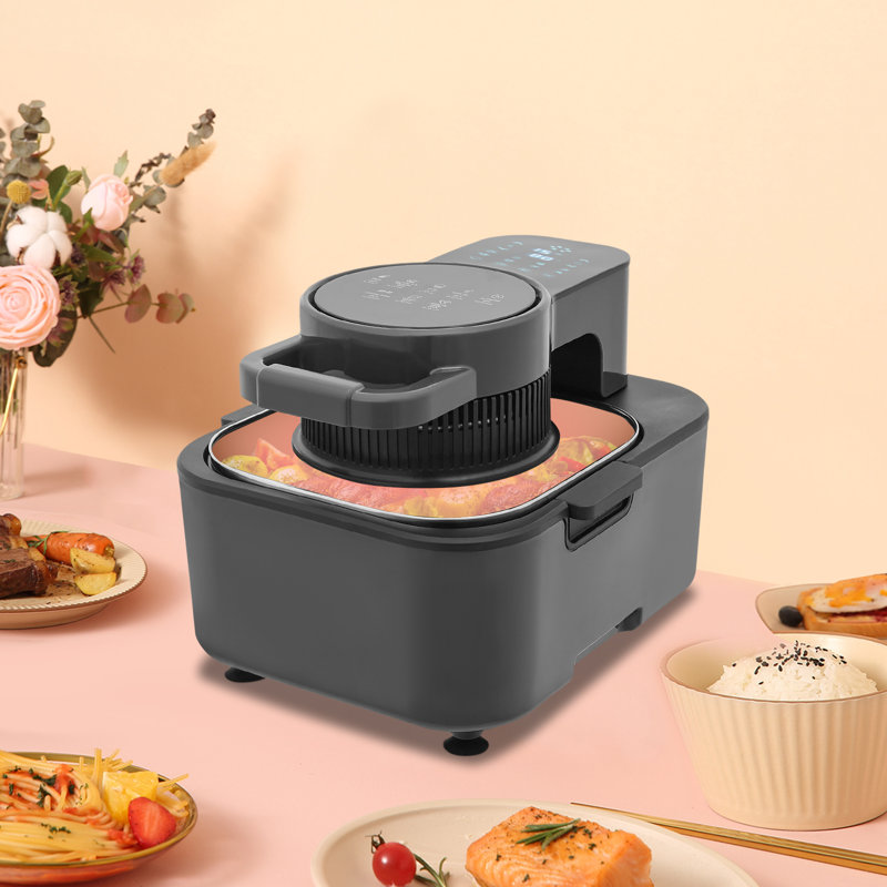 110V 1350W 9L/2.38 Gal Air Fryer With Temp & Timer Control 194-392 ? Adjustable
