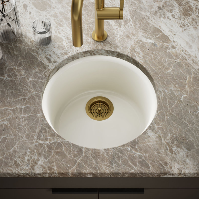 Porto Fino™ Top-Mount/Under-Mount Bar Sink, Caviar