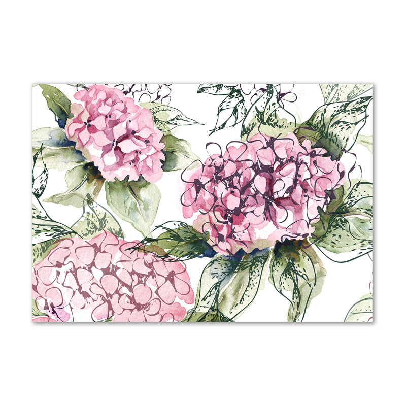 Hydrangea - Wrapped Canvas Print