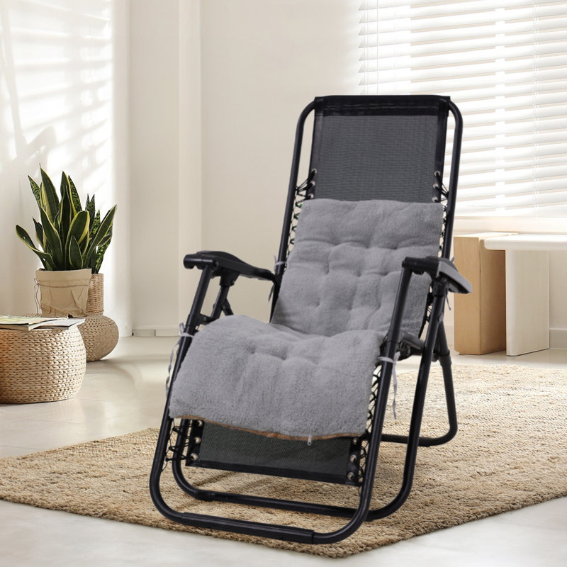 Seat Cushion, 125cm W x 48cm D, Grey