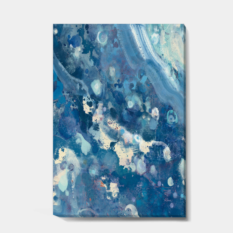 Eau III - reproduction d'art sur toile tendue, H 46 po x l 36 po x P 1,5 po