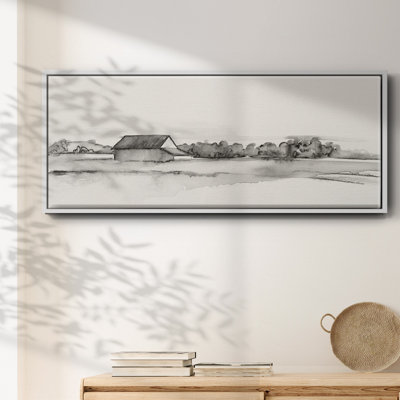 Wyeth Barn I- Framed Canvas