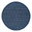 Tapis intérieur / extérieur bleu marine Heckstall-1792703221