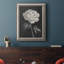 «Black and White Flowers I», reproduction d'art sur toile-1045726800