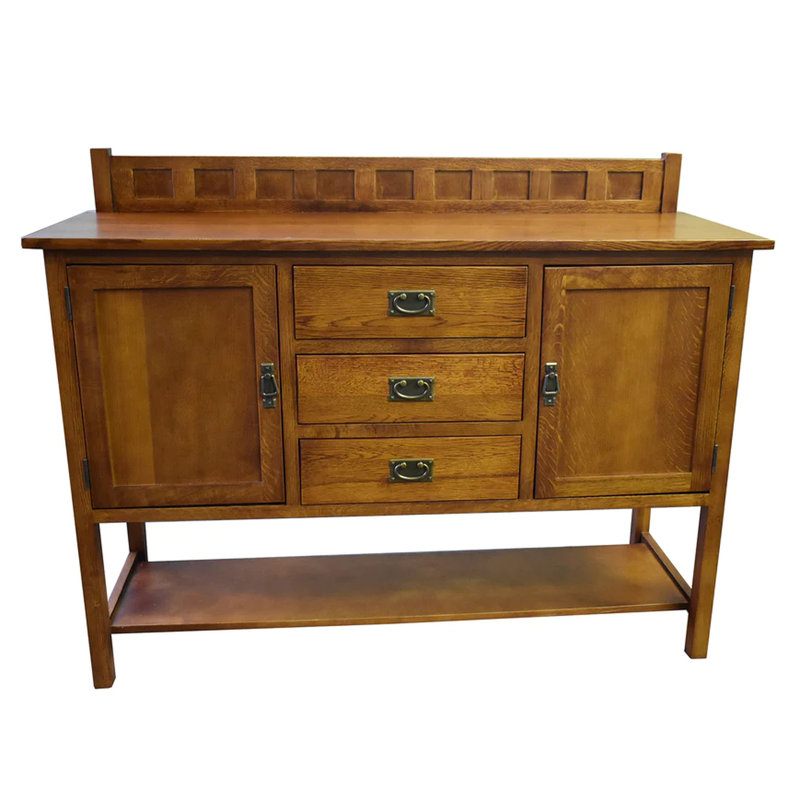 Dyshawn 58'' Solid Wood Sideboard, Cherry