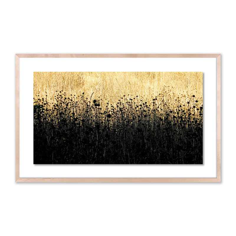 Field Of Dreams Print by Geoffrey Baris, Natural, 25" H x 40" W x 2.5" D