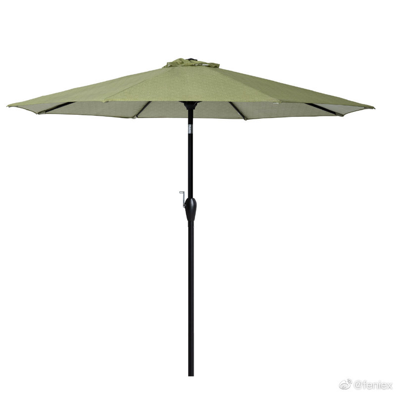 Parasol de marché 9 pi Lagunitas, Vert clair