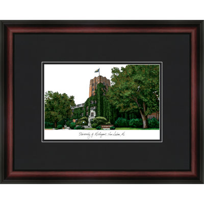NCAA Academy Academic Lithograph Framed Photographic Print