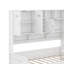 Lit de jour simple en bois avec lit gigogne et armoire