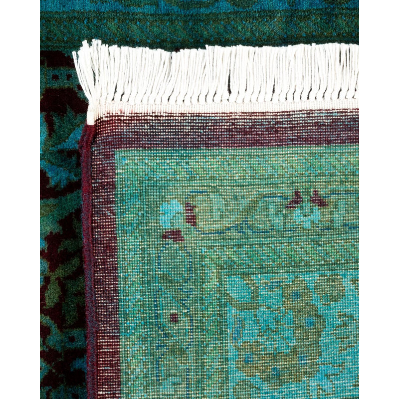 Fine Vibrance One-of-a-Kind 2' 6" X 12' 0" Hand Knotted Area Rug