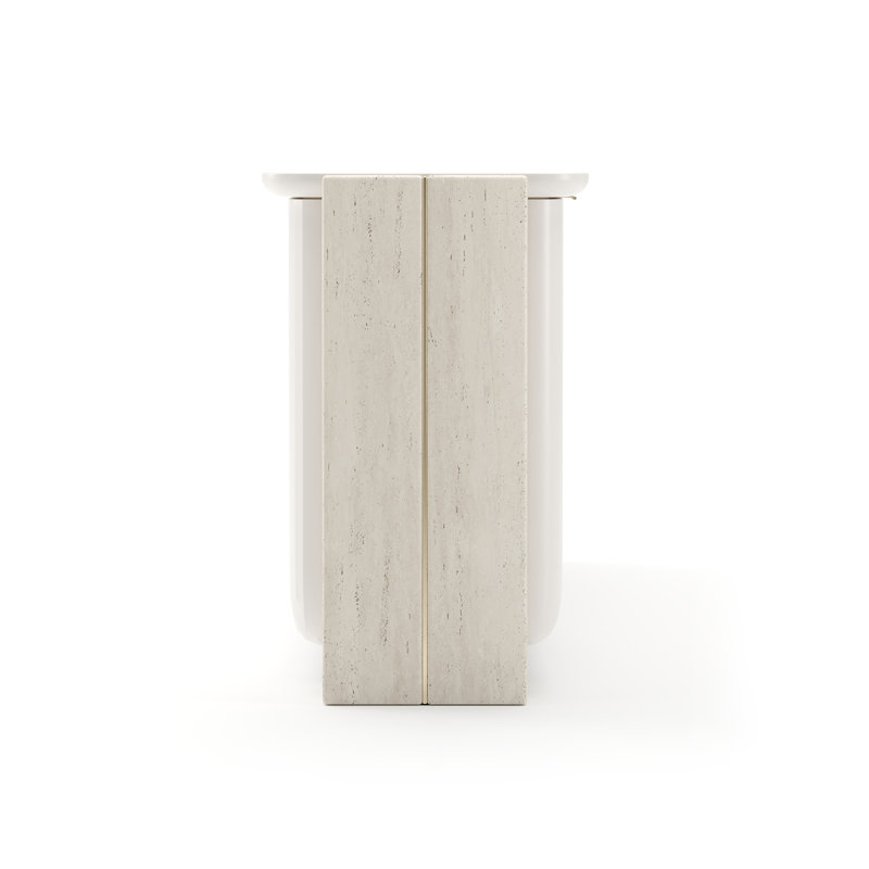 Overlap Sideboard, White