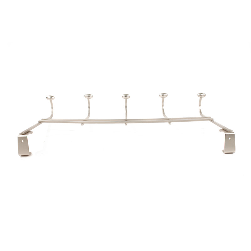Duchess Metal Over-the-Door 5 - Hook Wall Mounted Coat Rack