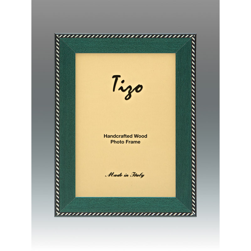 Rectangle Picture Frame, Green, 4" x 6"