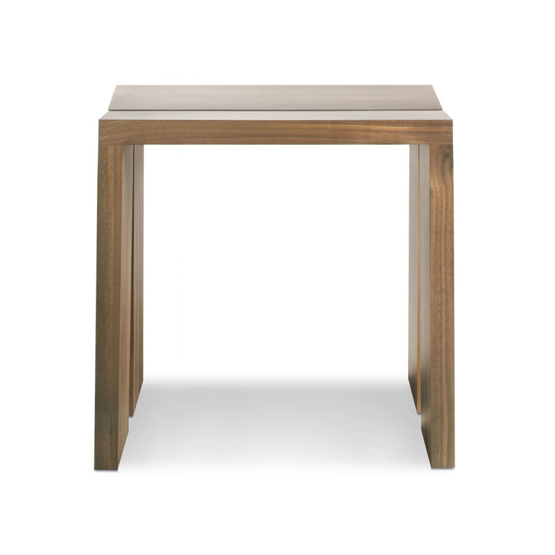 Amicable Solid Wood Dining Bench, Walnut, 17.5" H x 60" W  x 17.1" D