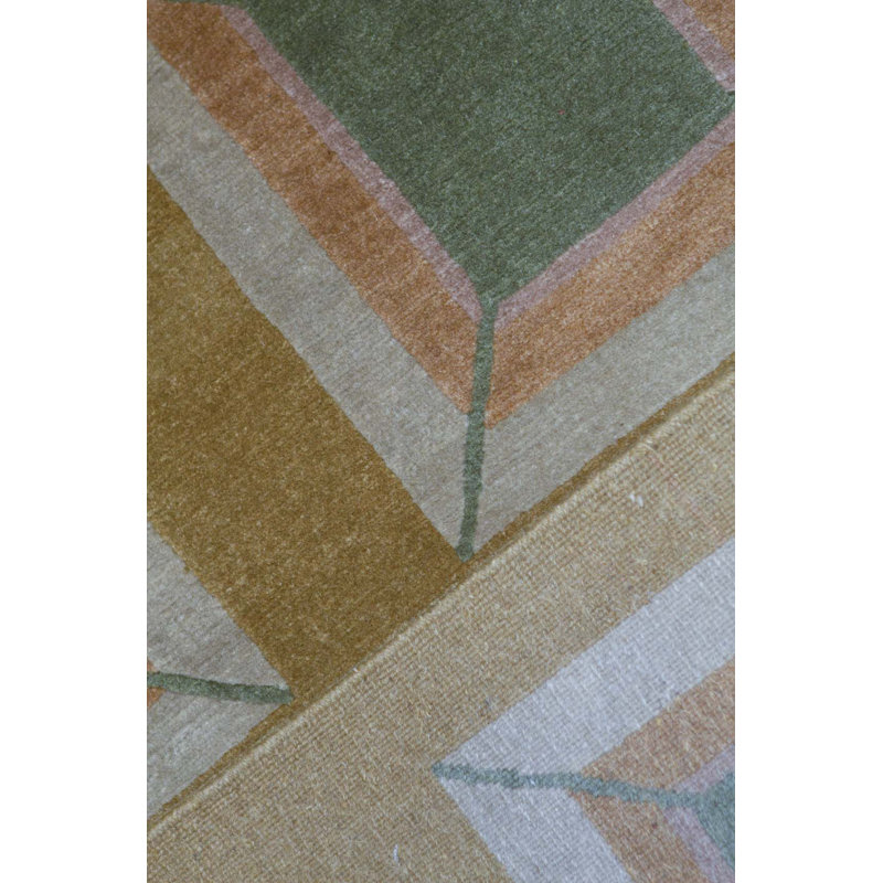 Wool Geometric Indoor Rug