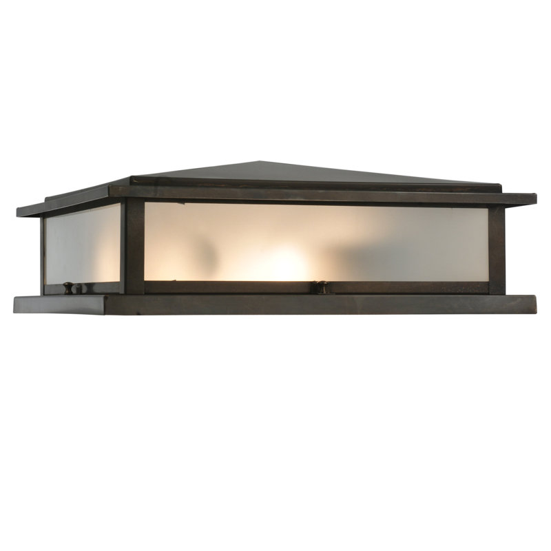 Seneca Prime Frosted Pier Mount Light