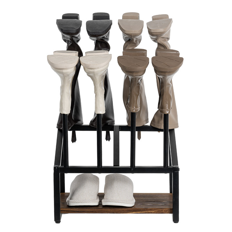 4 Pair Shoe Rack