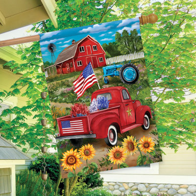 Drapeau «Land of the Free House»