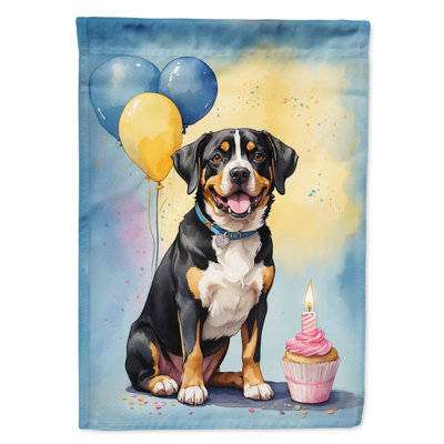 Happy Birthday House Flag