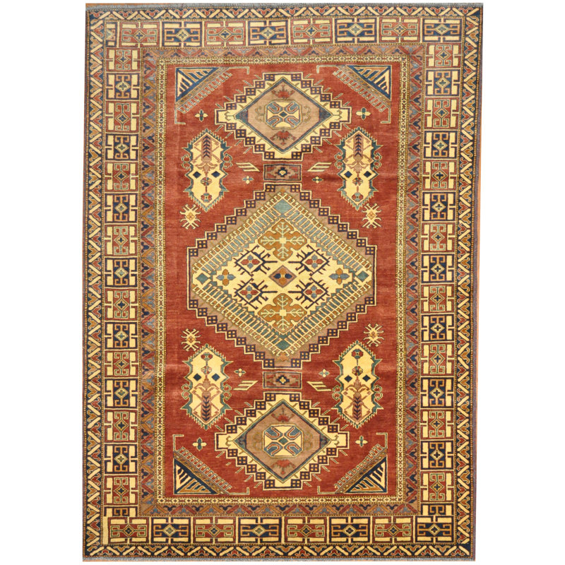 Tapis en laine noué à la main Super Kazak