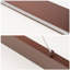 47 po Luminaire suspendu rectangulaire DEL