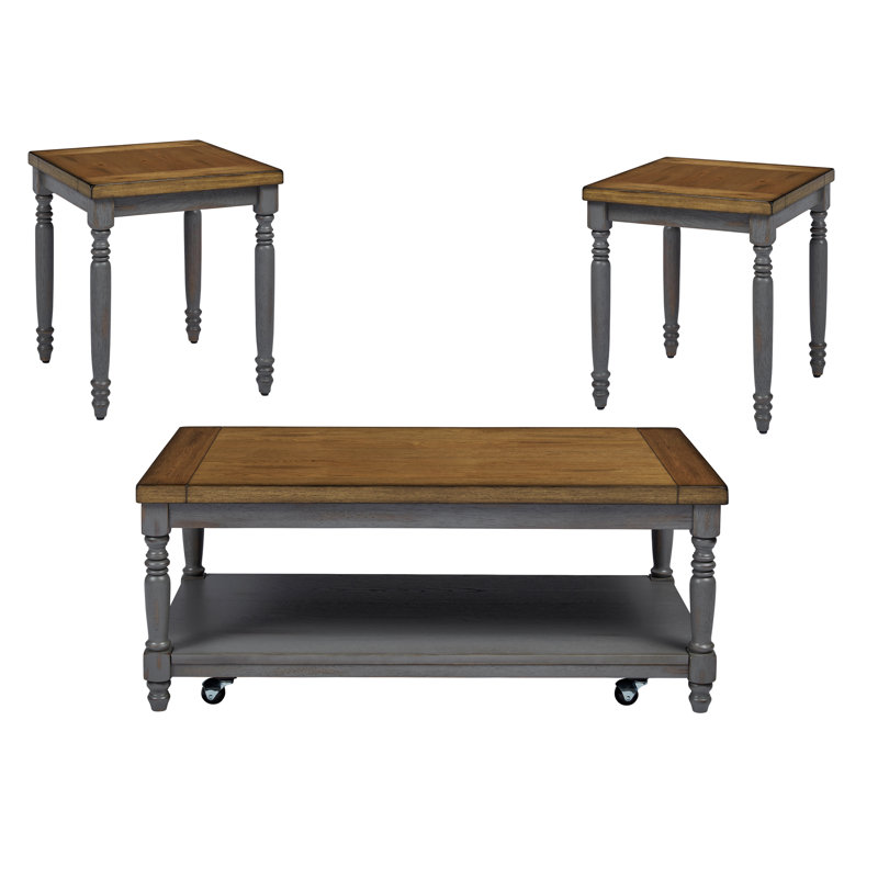 Ensemble de tables basses 3 pièces Sol