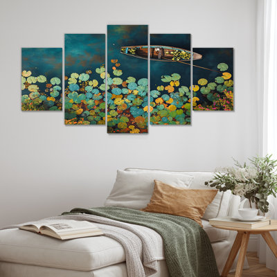 Amauris - Boat Wall Art 5 Piece