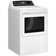 GE Appliances 7.4 Cu. Ft. Natural Gas Dryer Sensor Dry Reversible Door in White
