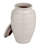 Round Terracotta Cachepot with Cover Lid