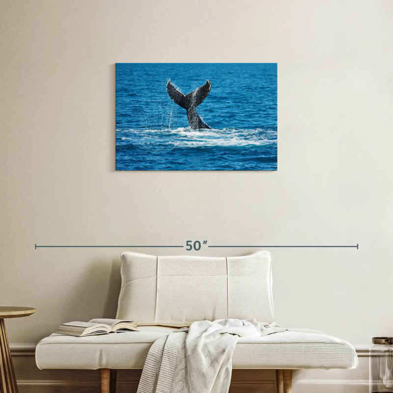 Brampt Whale Tail View, 20" H x 30" W