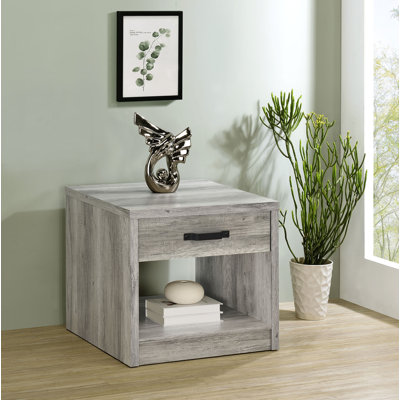 Heenri End Table with Storage