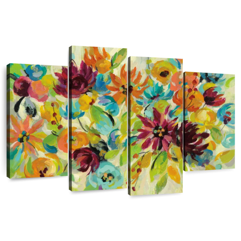 Floral Autumn Joy I, H 18 po x l 30 po