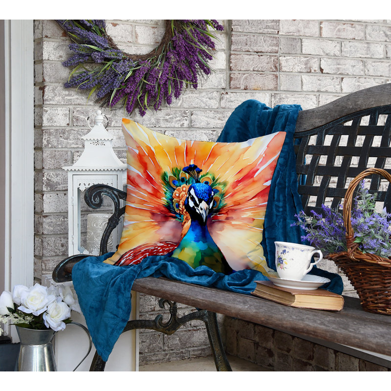 Other/No Pattern Outdoor Throw Pillow, 18" H x 18" W