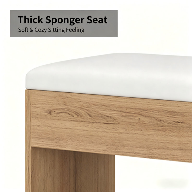 Tamya Dressing Table, Natural Oak