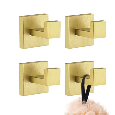 Wall Mount Towel Hook (4 Piece)