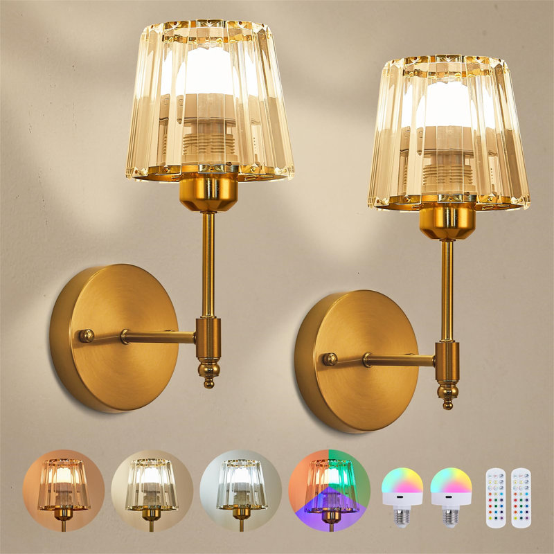 Armed Sconce, Gold