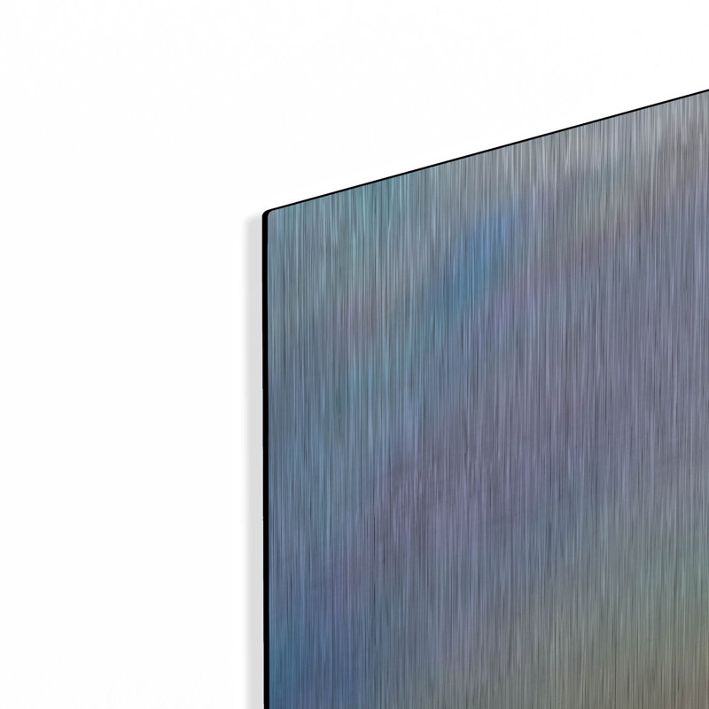 Latitude Wall® «Foggy Jeudi» par Luxe Portfolio, art mural en métal, H 16 po x l 48 po